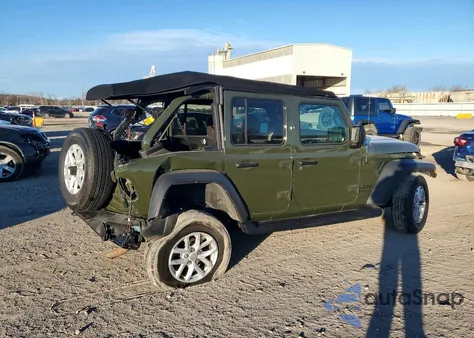 2023 Jeep Wrangler Sport from USA, damaged, VIN 1C4HJXDG6PW656422